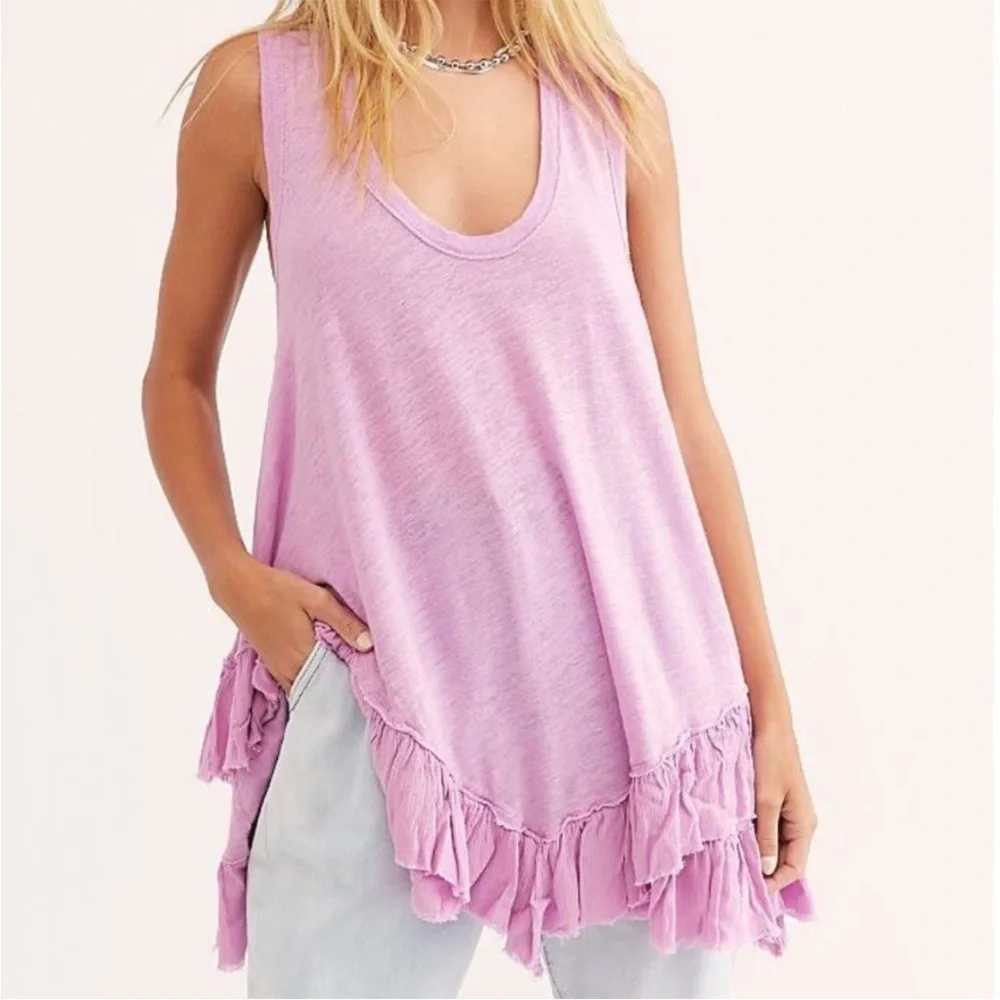 COPY - We The Free Lavender Knit Tank - Picture 12 of 12